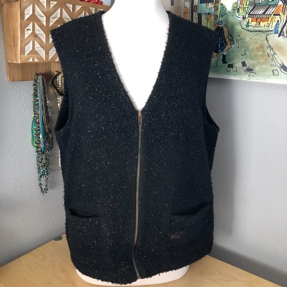 REI Other - REI Wool Blend Zip Front Sweater Vest